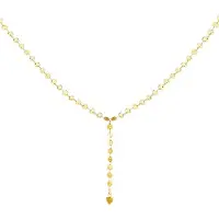 Yehwang Gouden ketting met hartje | Stainless Steel | cadeau voor haar | collier met hanger 45cm + 5cm