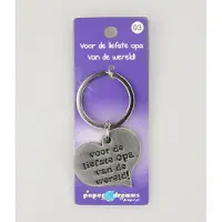 Paper Dreams Sleutelhanger metal hart opa (rvs)