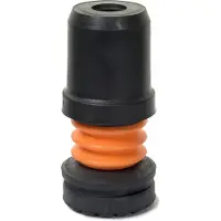 Flexyfoot stokdop - 25 mm zwart
