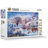 Rebo Productions Rebo legpuzzel 1000 stukjes - On a winter's day