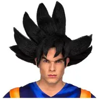 MOM Gokuo Wig Oranje Kinderen