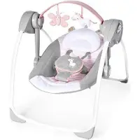 Ingenuity Schommelstoel Ingenuity Compact Swing - Flora Licht Roze