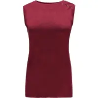 Re-Born - Sportkleding - Sport top mouwloos - Yogatop - Fitness top - Wijdere top - Dames - Burgundy - Maat M