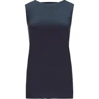 Re-Born Tanktop Elastiek Open Rug Dames - Navy - Maat L