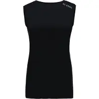 Re-Born - Sportkleding - Sport top mouwloos - Yogatop - Fitness top - Wijdere top - Dames - Zwart - Maat S