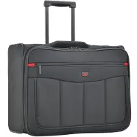 Davidts Monte Carlo Trolley Pilot Bag 17 inch Zwart - Business trolley - Cabineformaat