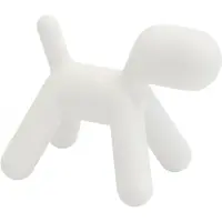 Magis Puppy Dog Ottoman Small | White 1735 C (ok outdoor)