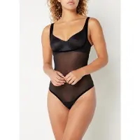 Wolford - Tulle Forming String Body - Tulle - Zwart