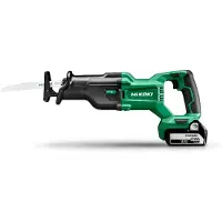 HiKOKI CR18DBWJZ | Accu reciprozaag | 18 V | 5.0 Ah | Inclusief 2 accu's en lader | in kunststof koffer CR18DBWJZ