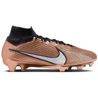 Nike Zoom Mercurial Superfly 9 Elite Gras Voetbalschoenen (FG) Brons Zwart Wit