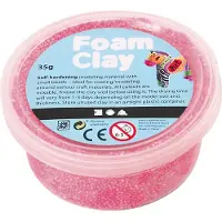 Foam Clay - neon roze, 35gr.