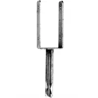 Intergard U-pergoladrager paalhouder zwaar 121mm