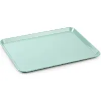 Forte Plastics Dienblad/serveerblad in mintgroen kunststof 35 x 24 cm - Dienbladen