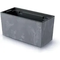 Prosperplast Urbi Case Beton Effect Collection 39.5x18.5x19.5 Cm Bloempot
