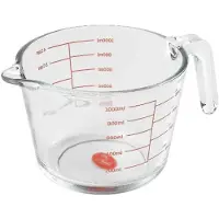 Tala – Maatbeker – Borosilicaatglas – 1L – Hittebestendig – Voor Vriezer, Magnetron & Oven – Met Duidelijke Maatverdeling