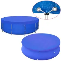 vidaXL - Zwembadafdekking - PE - rond - 460 - cm - 90 - g/m²