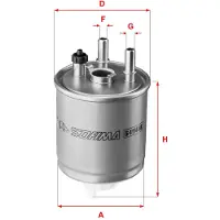 Sofima Brandstoffilter S4114NR