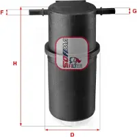 Sofima Brandstoffilter S4144NR