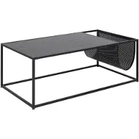AC Design Seaford Salontafel Met Tijdschriftenrek Industrieel Design