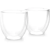 Ona Mokkakop 0,09l Set/2 Dubbelwandig Glas Vienna