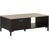 Gami Salontafel Manno | 110 x 60 x 40 | Zwart