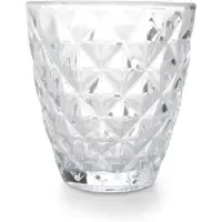 Salt & pepper Waterglas Prisma 220 ml (Set van 4)