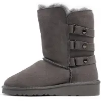 Gooce Snowboots 'Binger' donkergrijs