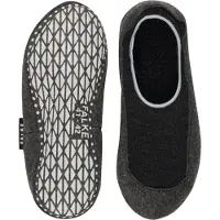 Falke - Cosyshoe Home Low - Pantoffels 43-44, zwart/grijs