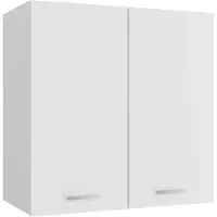 vidaXL Hangkast Lyon, wit, 60x31x60 cm, van houtvezel