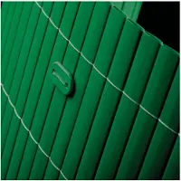 Intergard Tuinscherm tuinafscheiding balkonscherm kunststof PVC groen 1x5m