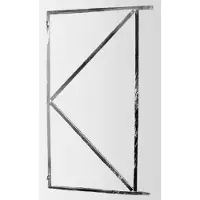 Intergard Poortframe tuinpoort verstelbaar 90x155cm