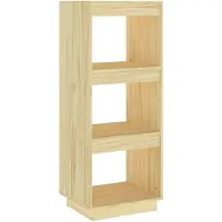 vidaXL Boekenkast / kamerscherm 40x35x103 cm massief grenenhout