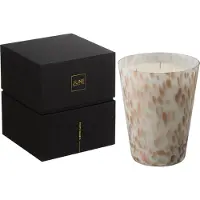 J-Line 95735 Geurkaars Neon Night Wit/Goud Large - 16 x 16 x 19 cm