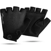 Rogelli Core Dames Fietshandschoenen - Zomer - Korte vinger - Zwart