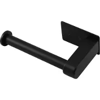 Cornat Toiletrolhouder Zwart - T364206