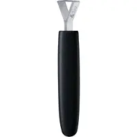 Triangle Professioneel Kerfmes - Driehoekig RVS - 2 cm - Zwart Heft