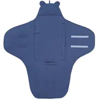 Jollein Wikkeldeken Basic Stipe Jeans Blue