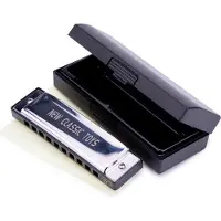 New Classic Toys Speelgoedinstrument - Mondharmonica - Komt met handig opbergdoosje