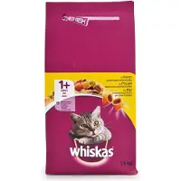 Whiskas 2x 1.9kg kip 1+
