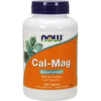 Now Cal-Mag with B-Complex and Vit C - 100 tabl