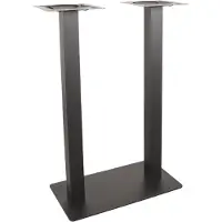 Label51 dubbele tafelpoot voor bartafel 70x40x108cm