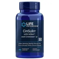 Life Extension - CinSulin met InSea2 &amp; Crominex 3+ - 90 vegetarische capsules