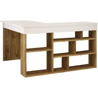 Skye Decor Hoekbureau Sally - grenen/wit