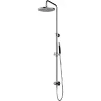 Hotbath Cobber M438 stortdouche met staafhanddouche en 30cm hoofddouche chroom