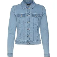 Vero Moda Tussenjas 'Luna' blauw denim