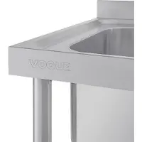Vogue Spoeltafel Dubbele Spoelbak - DY827 - Horeca & Professioneel - Horeca & Professioneel
