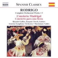 OUTHERE Joacquin Clerch, Ricardo Gallén, Asturias Symphony Orchestra, Maximiano Valdés - Rodrigo: Concierto Madrigal | Concierto Para Una Fiesta (CD)