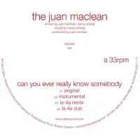 Konkurrent Juan MacLean - Can You Ever Really Know Somebody (12" Single) (Limited Edition)