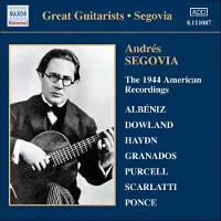 OUTHERE Andrés Segovia - Great Guitarists: Segovia Volume 1 (CD)