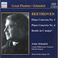 Ginza.se Artur Schnabel - Beethoven: Piano Concertos 3 & 4 (CD) (Remastered)